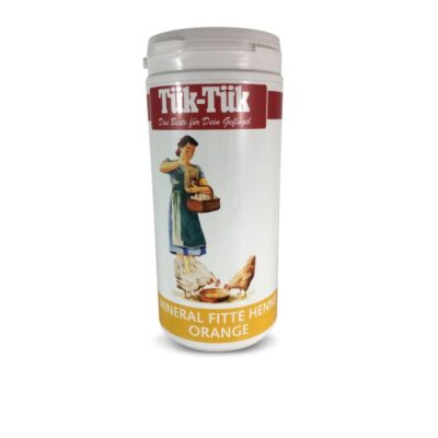 **Osterwunsch** Lottihof | Tük-Tük Mineral "Fitte Henne Orange" 1,5kg