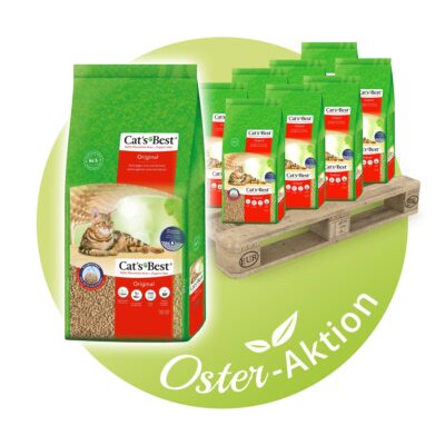 *Oster-Palettenaktion* Tierheim Zossen | Katzenstreu Cats Best Original 4,3kg