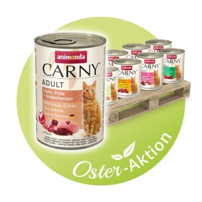 *Oster-Palettenaktion* Lottihof | Nassfutter Carny Cat, div. Sorten und Größen