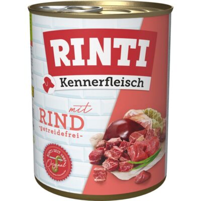 Tierheim Roggendorf | Rinti Kennerfleisch Rind 800g, div. Größen
