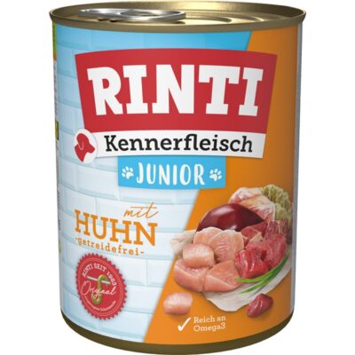 **Tierheim Crimmitschau | Rinti Kennerfleisch Junior Huhn div. Größen
